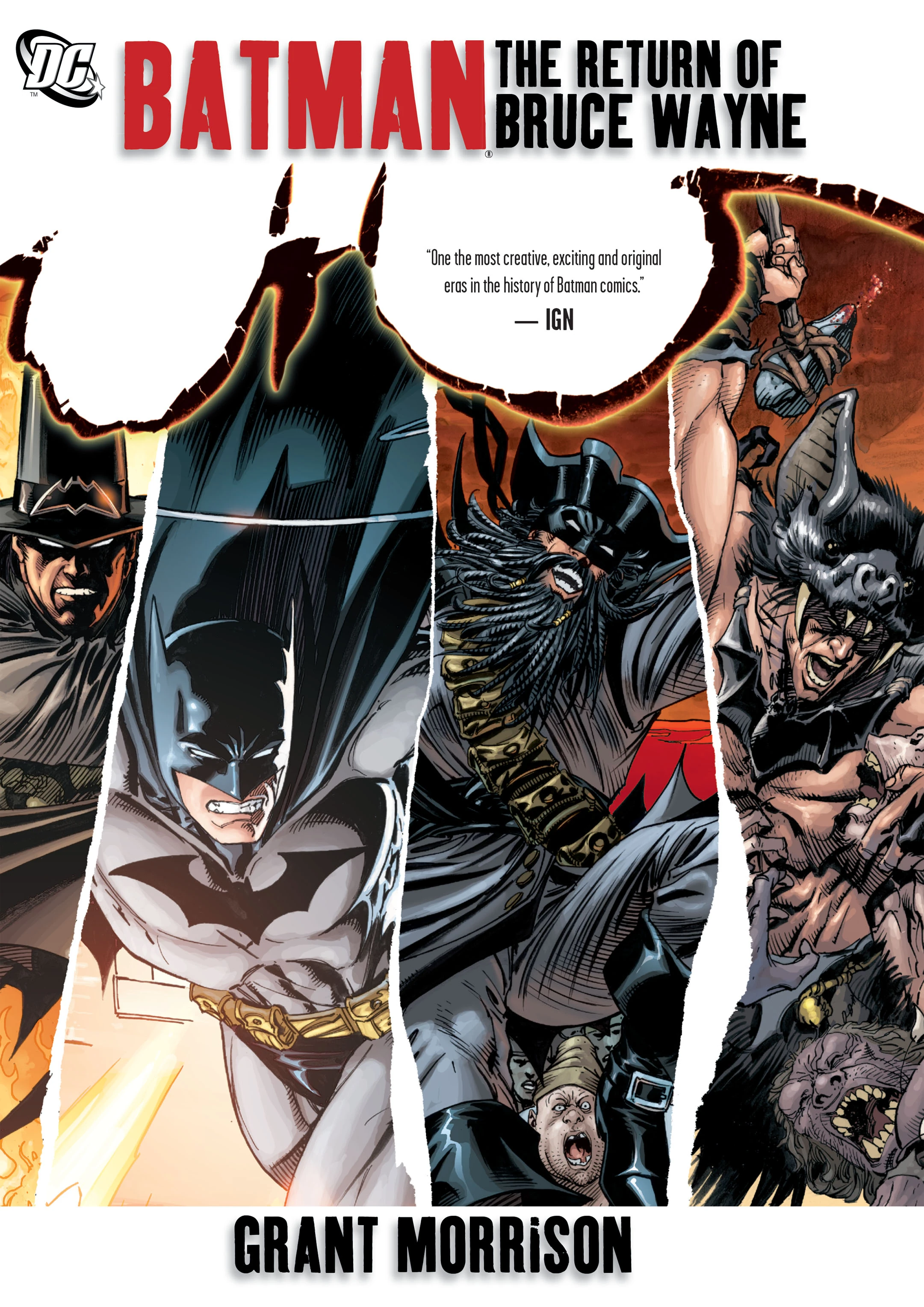 Batman: The Return of Bruce Wayne (DC, 2012) cover